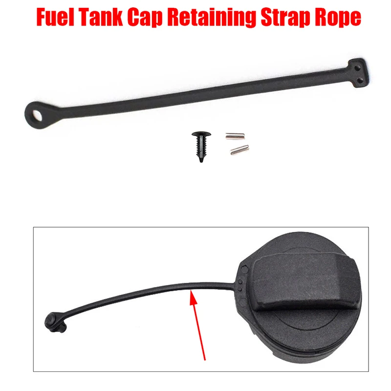 Car Fuel Tank Cap Retaining Strap Cord Rope 180201556 For Audi A4 A6 Q5 A3 A8 Q7 C6 For VW Polo Jetta Golf MK4 MK6 1998-2018 