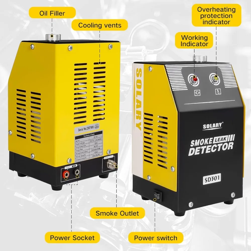 Verificador automotivo do diagnóstico do vácuo de 12V DC EVAP para a detecção de vazamento do sistema de tubulação