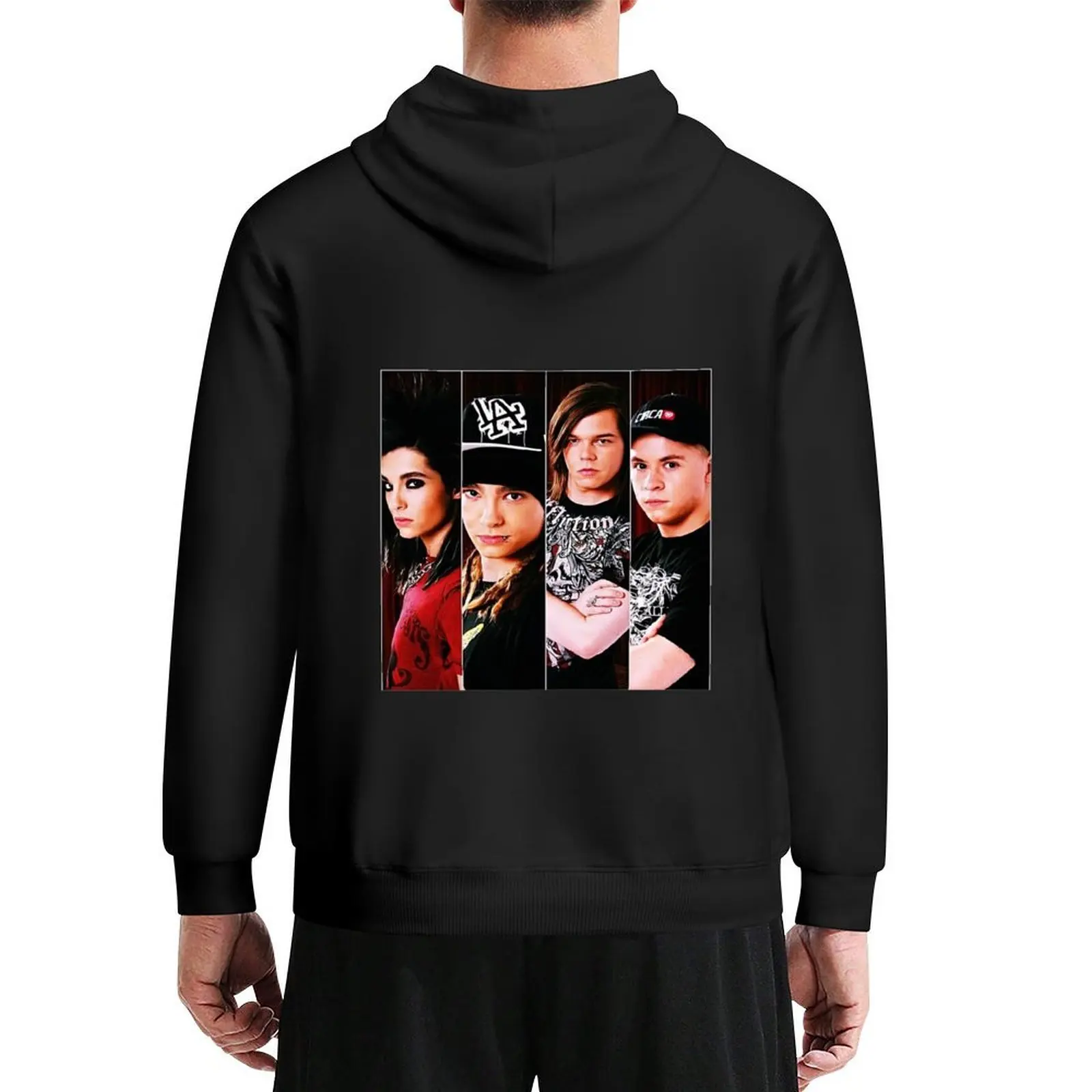 

Tokio Hotel team Hoodie hooded shirt graphic t shirts men men's coat mens clothing anime hoodie
