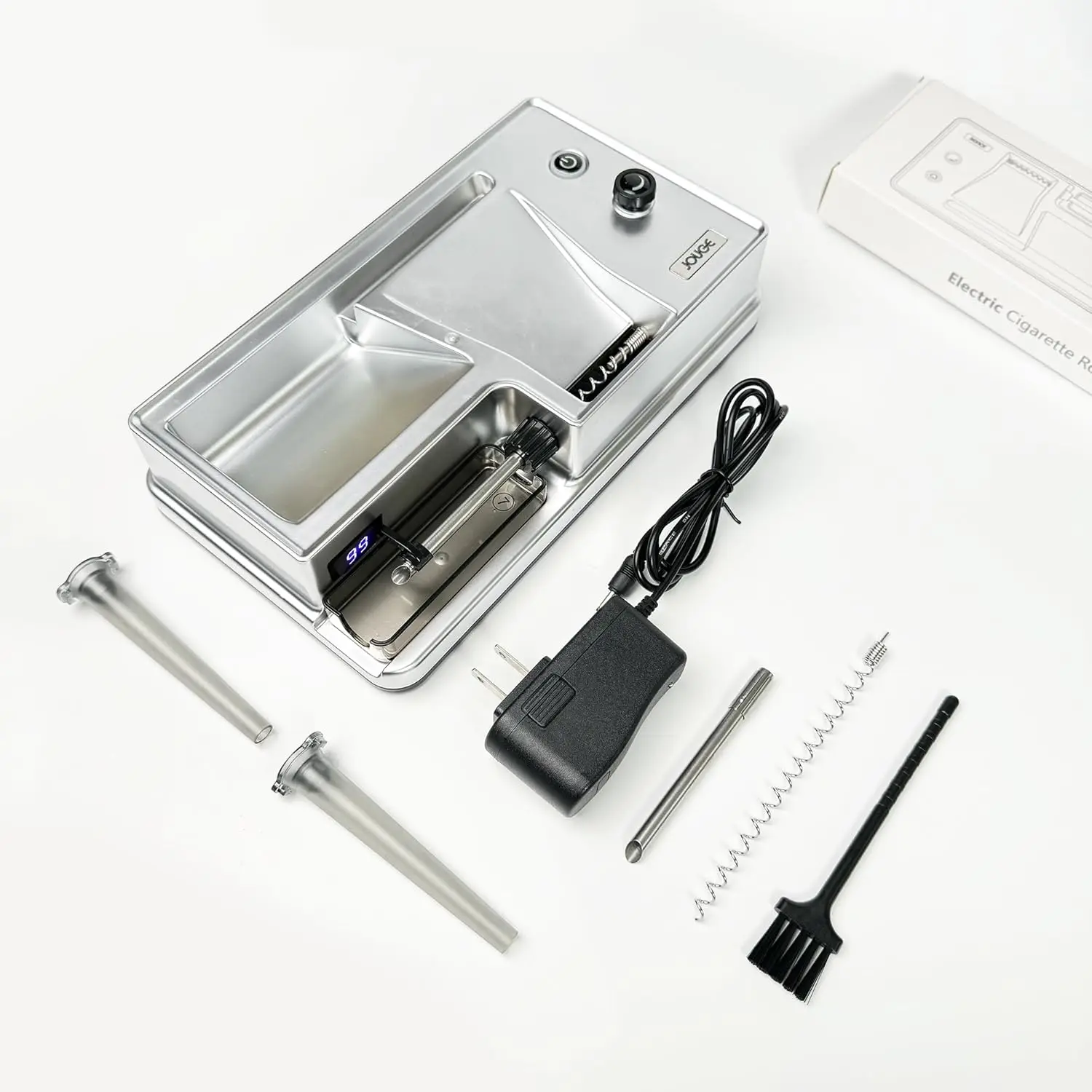 Intelligent Dual-Use Electric Cigarette Rolling Machine Auto-Switch 6.5mm/8.0mm with Infrared Sensor DIY Tobacco Injector Maker
