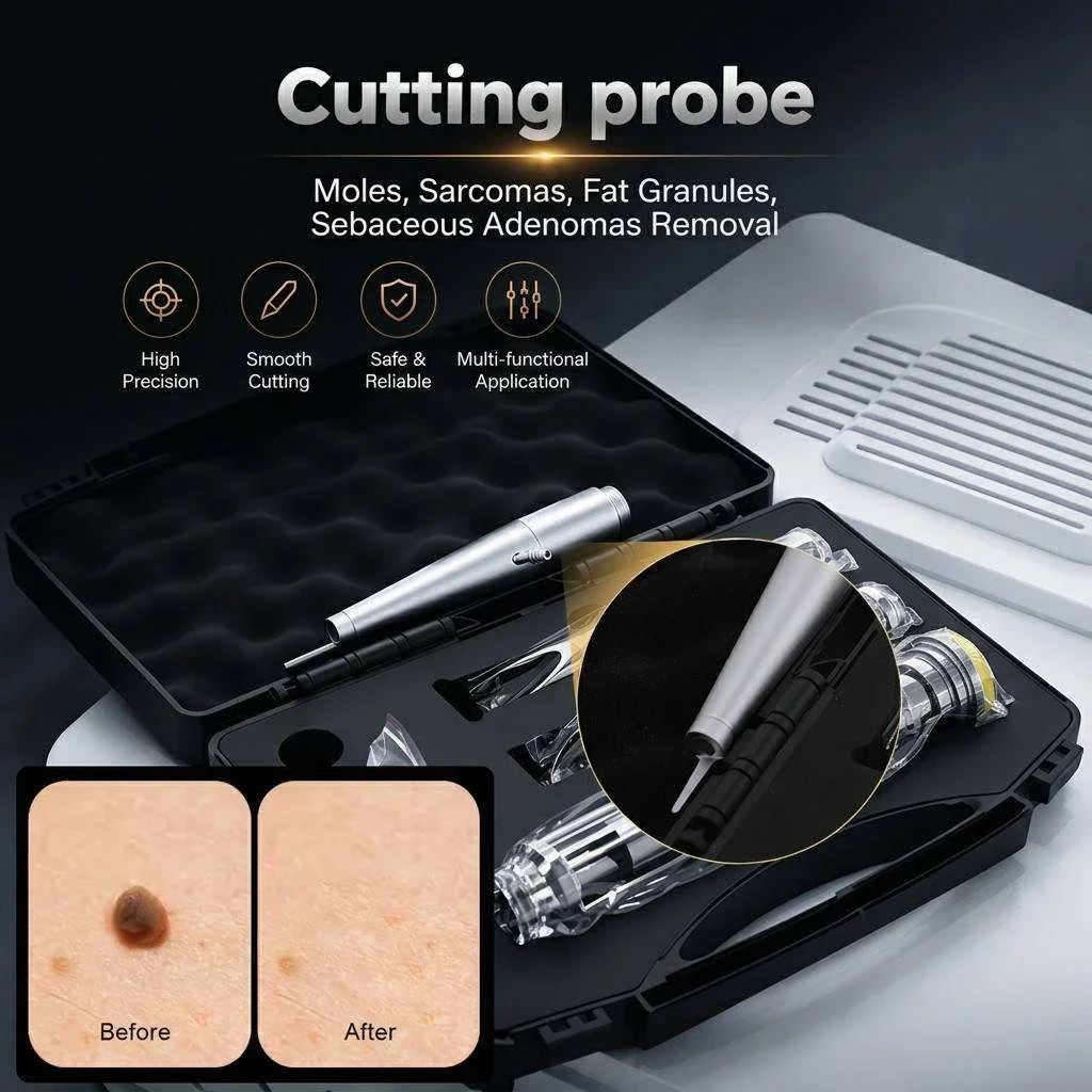 Fractional CO2 Lase System 360° Swing Lase Arm Dust Cooling Tube for Syringoma Softening Skin Elasticity Boost Gear
