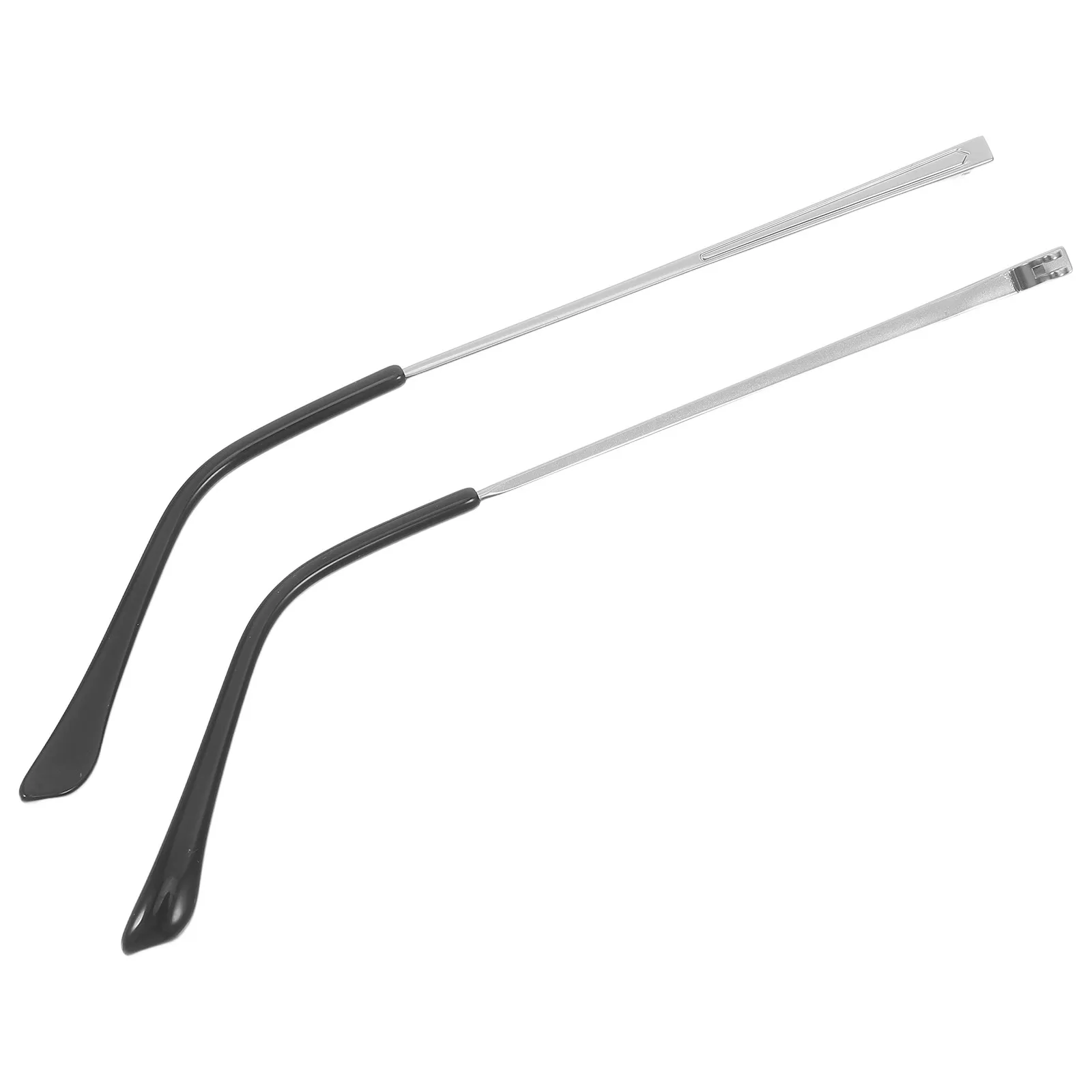 1Pair Black Metal Eyeglasses Temple Arms Universal Glasses Frame Replacement Parts Precision Crafted Secure Fit for Spectacle
