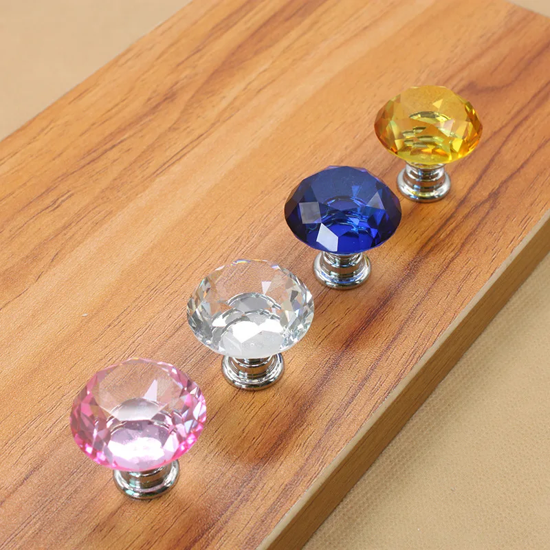 Transparent Drawer Pull Decorative Elegant Design Durable Material Easy Installation Unique Drawer Handle For Dresser