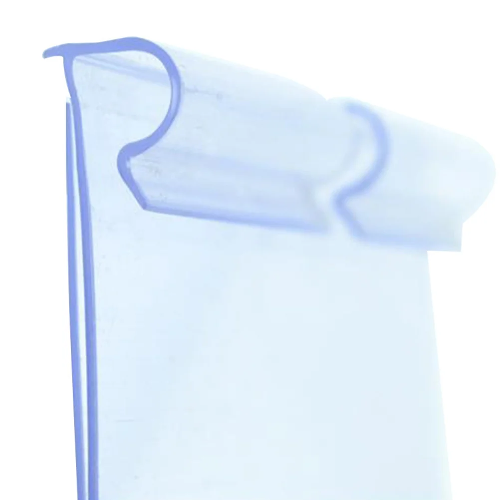 

30pcs 4.5X6Cm Plastic Price Tag Clear Transparent Label For Supermarket Mall Shop Store Retail Coffee Use