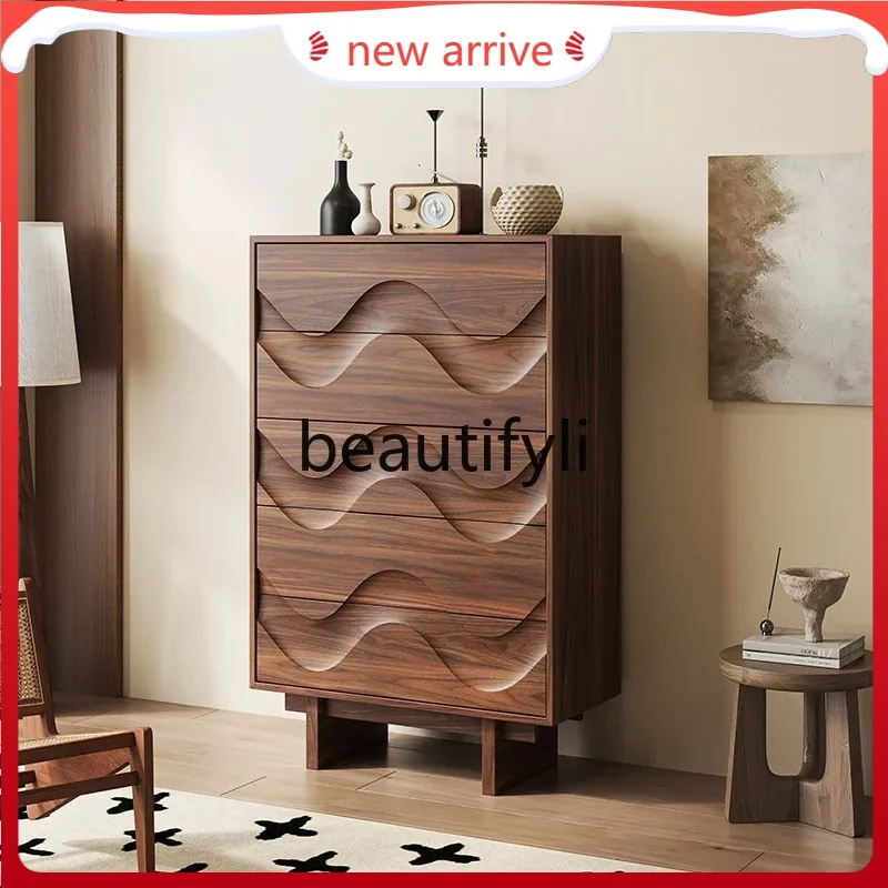 

D2520 Nordic style bucket cabinet medieval entrance cabinet living room bedroom retro locker