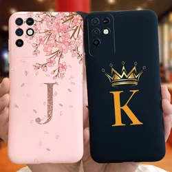 For Infinix Note 10 Phone Case Fashion Flower Crown Letter Case For Infinix Note 10 Pro Note10 10Pro Soft Silicone Back Cover