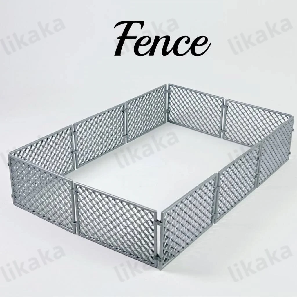 MOC Military Nets Building Blocks Toys Set DIY Blocks Toys for Boys Compatible Classic Farm Fence Military Fence Bricks Parts