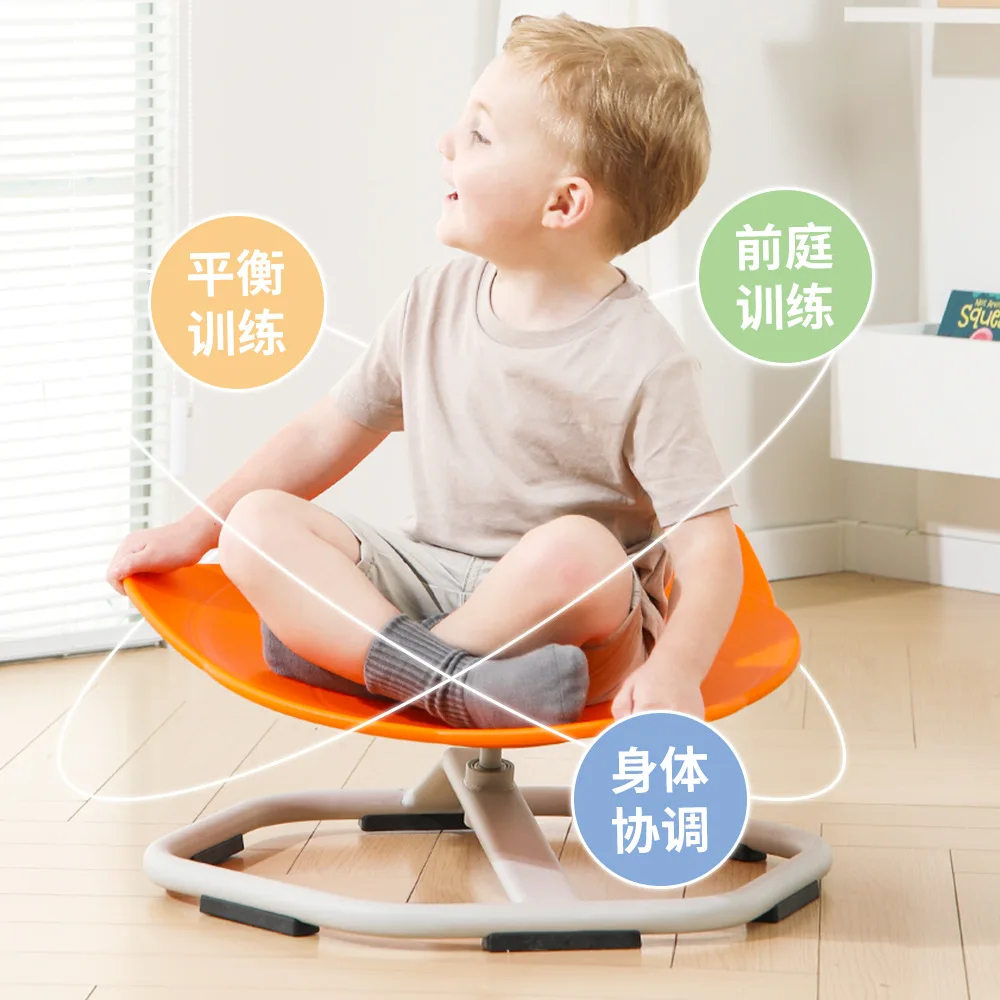 Vestibular Rehabilitation Sensory Spinning Chair Indoor Balance Board Early Education Training Play