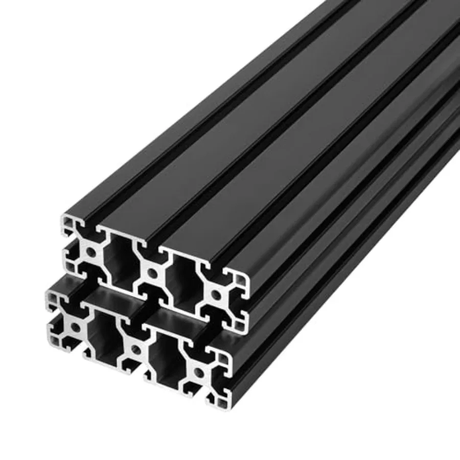 

T-slot aluminum extrusion profile for 3D printer parts and CNC DIY silver lightweight and corrosion-resistant 1000mm length