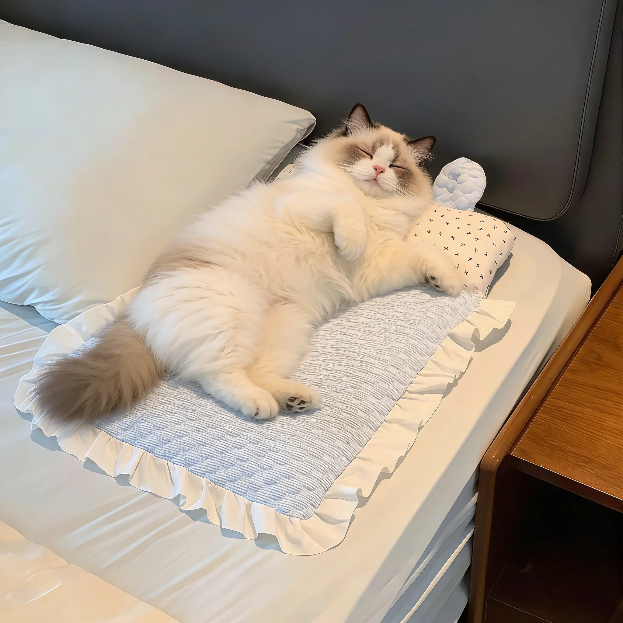 Alfombra refrescante verano transpirable y lavable para gatos y perros - imagen 5