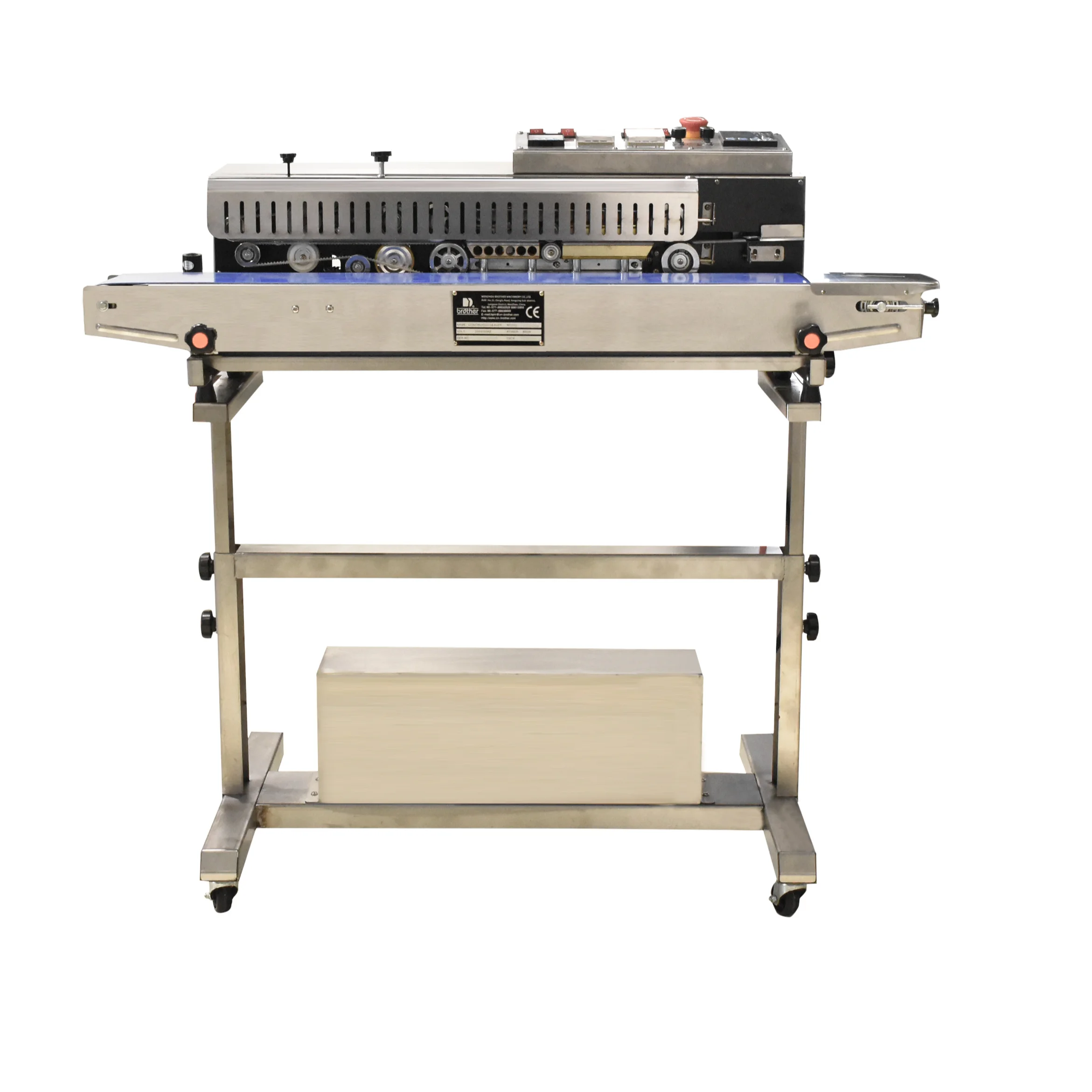 FRD1000NV/S multi-functional film sealer,Vertical vacuum Nitrogen sealing machine  with solid ink printer