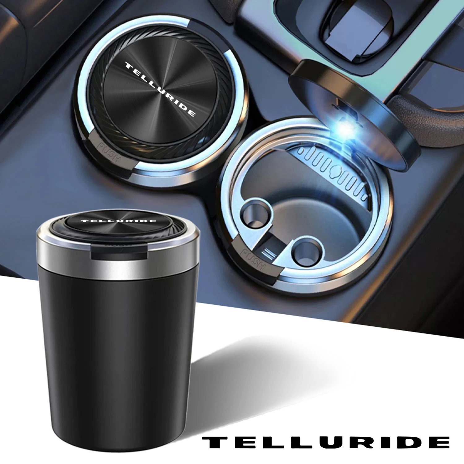 car cenicero ashtray texture car accessoires for kia telluride