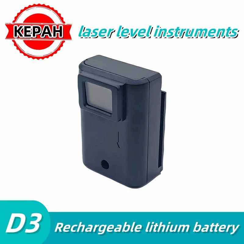 Rechargeable lithium battery suitable for 12/16 line laser level instruments lpega, suitable for 3D/4D laser level instruments