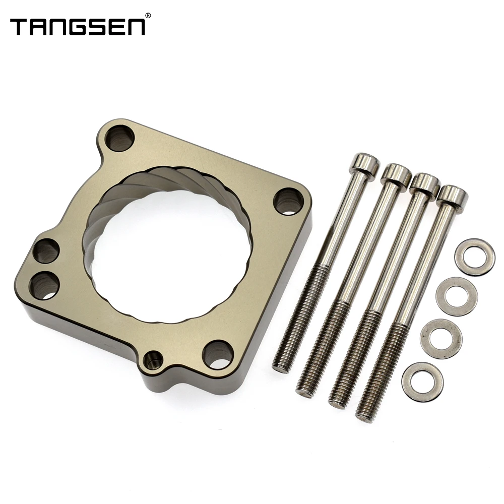 Throttle Body Spacer For Honda Odyssey RC3 K24W5 Accord CR2 CRV RM4 K24V6 Elysion RR8 Spirior CU6 Al Alloy Vortex Intake Gasket