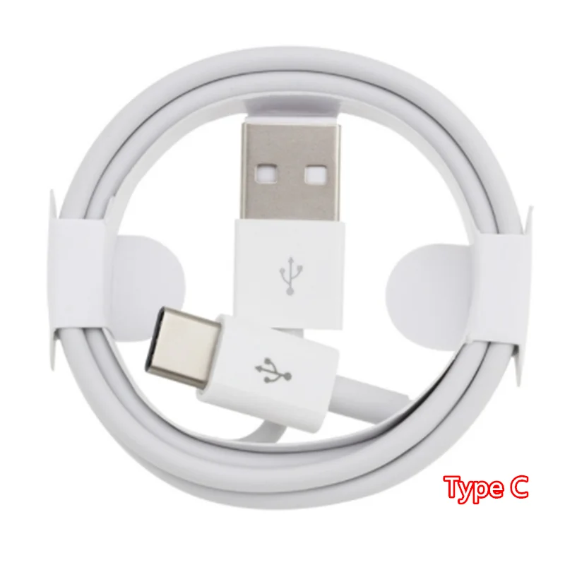 50 шт./партия, зарядный кабель Micro USB Type-C для 6 7 8 X Xs 11 12 13 Pro