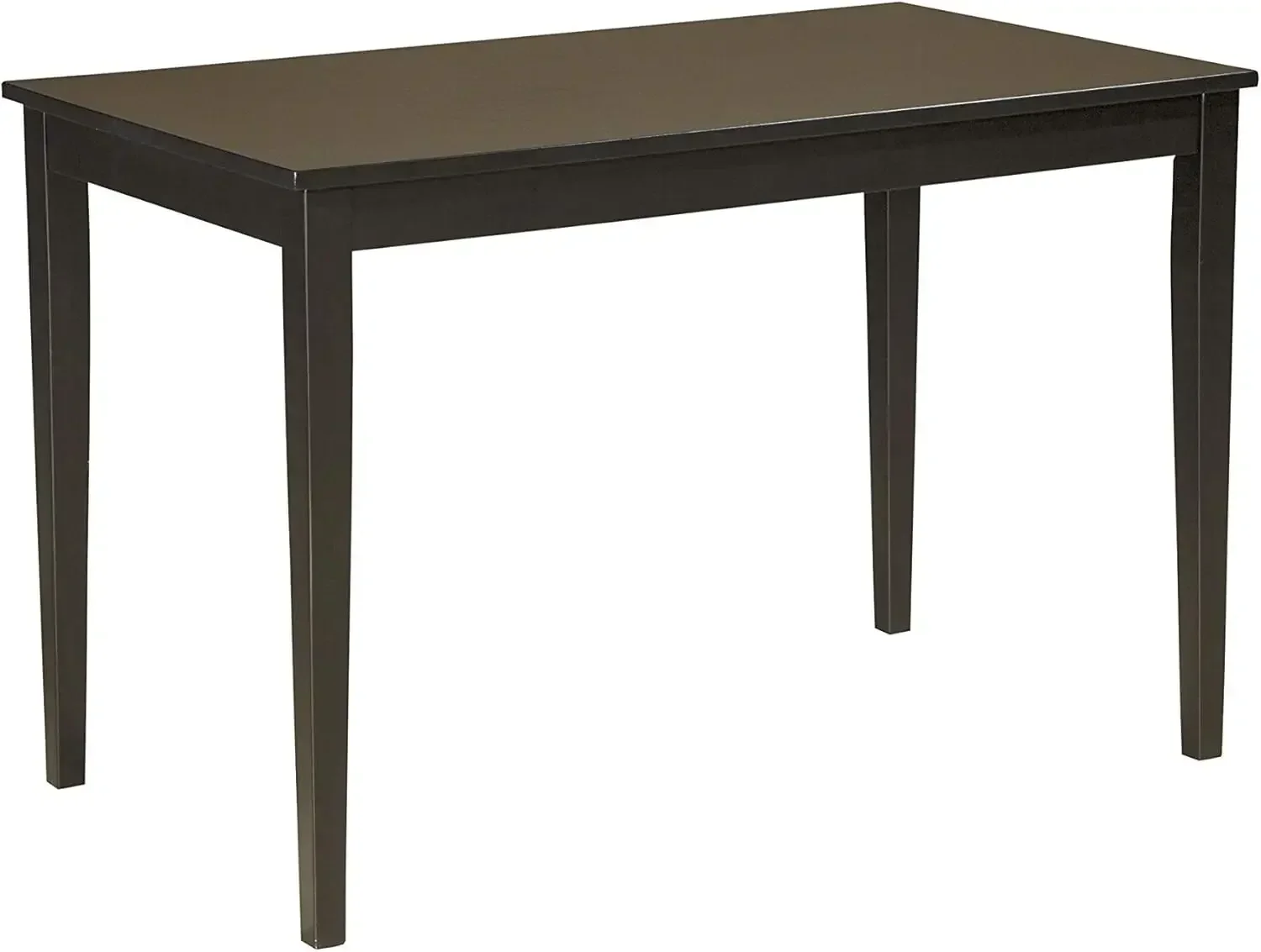 Design by Ashley Kimonte Rectangular Dining Room Table, Black