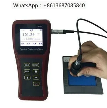 Digital eddy current conductivity meter