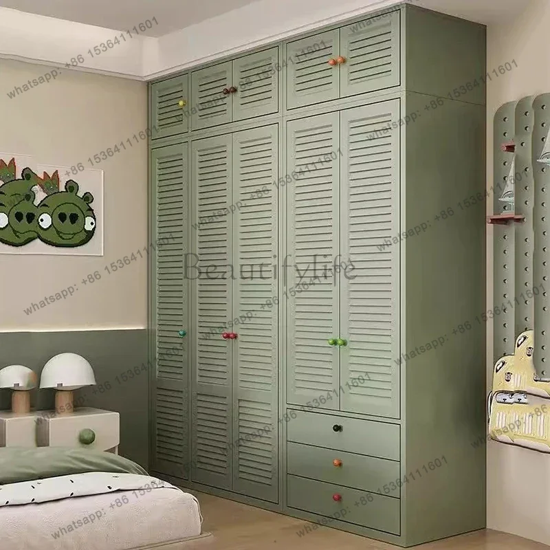 Factory Direct Aesthetic Apartment Wardrobe Metal Bedroom Cabinet Home Wardrobe Cube Storage Organizer Closet Armable Para Ropa