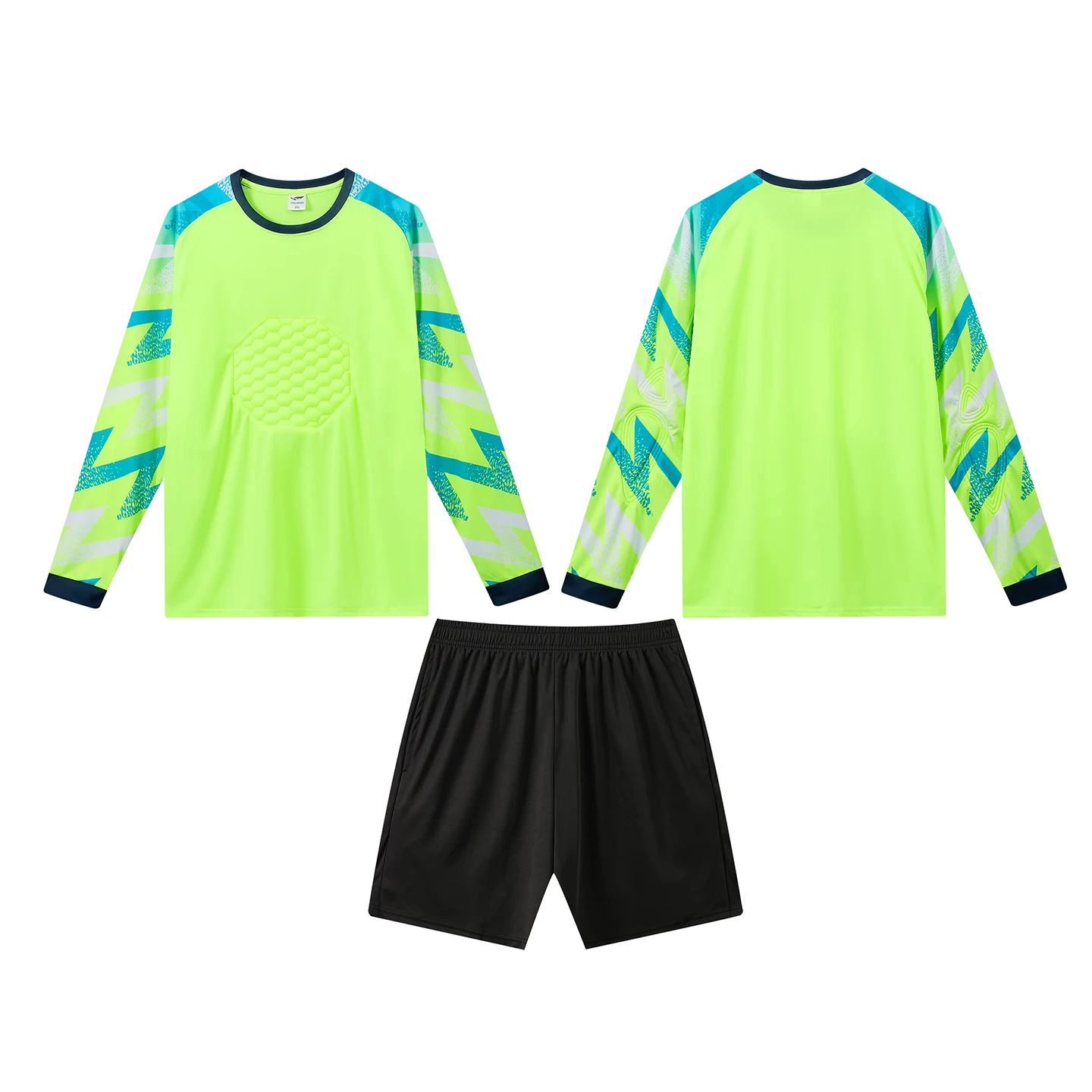 2026 Men Football Goalkeeper's Uniform Athletes Soccer Goalie Adult Football Player Pant Clothes DIY Custom Uniform