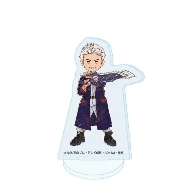 Kamen Rider Zeztz Anime 10CM Mini Acrylic Figure Stand Model Keychain(Soji Inui/Ittetsu Katagiri) Gifts Friends Desk Decoration