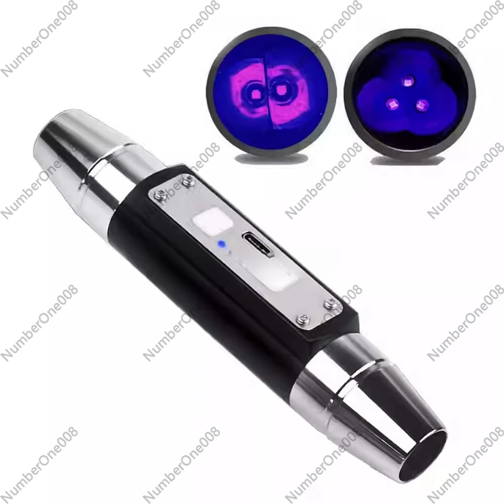 for Longwave & Shortwave UV Lamps 254nm 365nm 395nm Minerals Phosphor Detector  Blacklight LED Flashlight with ZWB3 filter