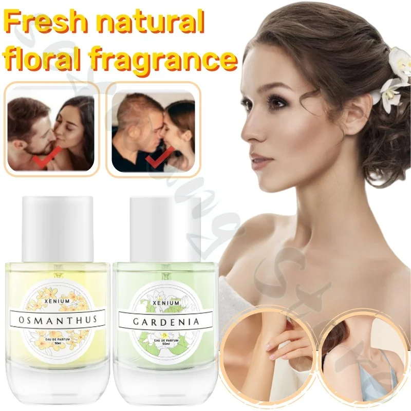 Gardenia and osmanthus fragrance for women enhances charm and lasts for a long time, fresh, sweet, natural and elegant.