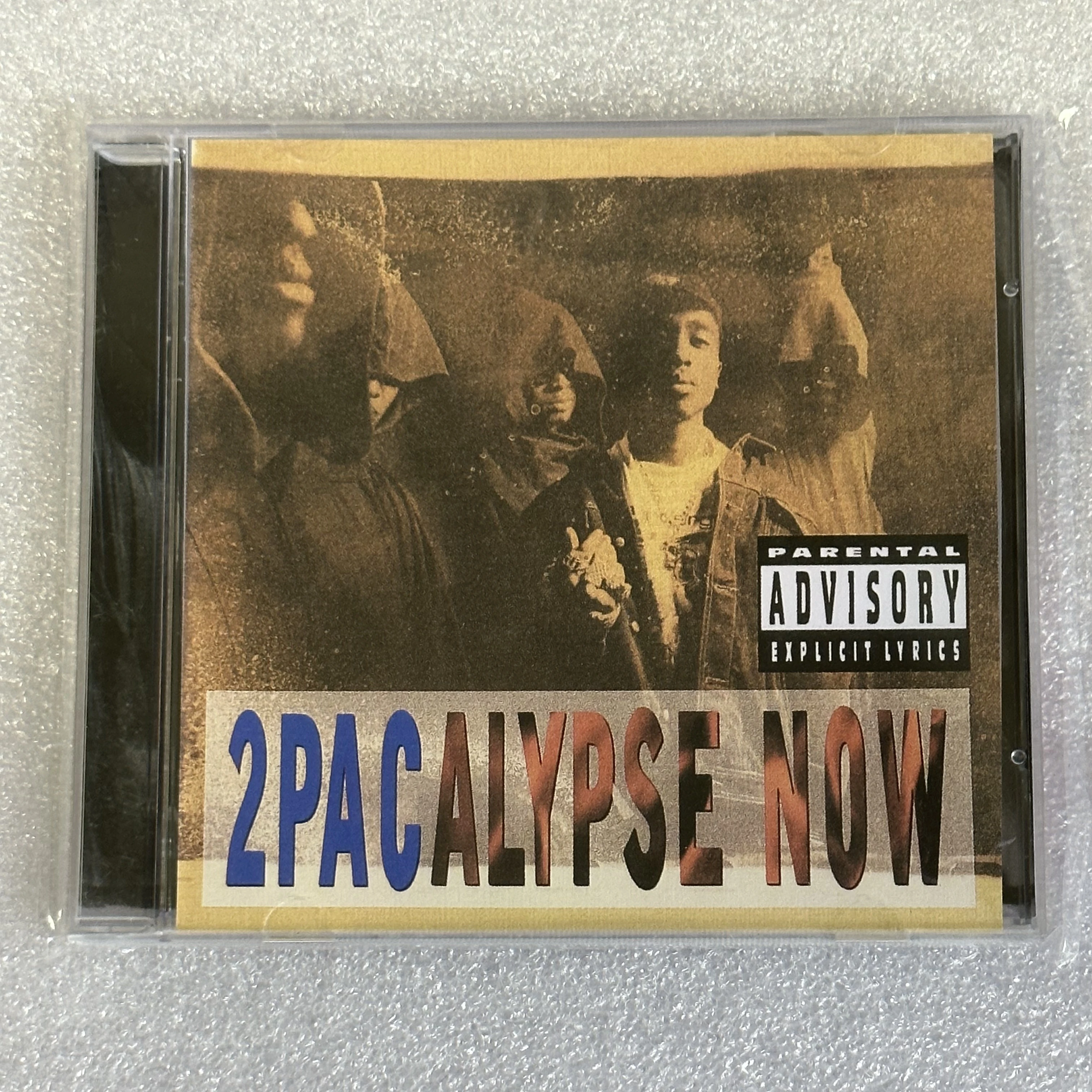 Rap 2pac música CD 2Pacalypse ahora álbum joven negro masculino registro de música Cosplay Walkman coche banderas de sonido caja fiesta colección de música