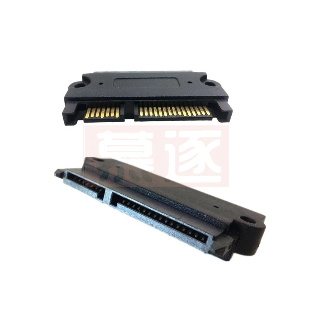 Переходник SATA «папа»-SATA «мама», кабель для передачи данных Sata, 22pin, 7pin + 15pin «Мама-папа»