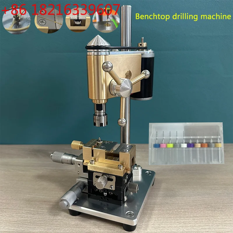 YAO Watchmaker Tools Multifunction Precision Bench Drill Crown Punch Remove Broken Screws from Movement Plate