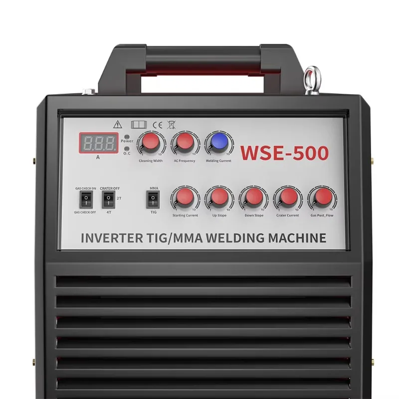 

WSE-500 MMA Оборудование Soldadora Инверторные сварочные аппараты AC/DC Tig для промышленного использования