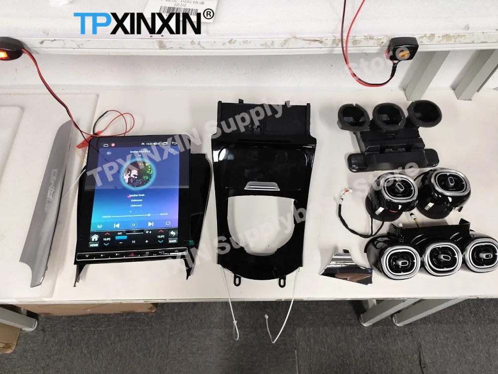 

12,1-дюймовый смарт-экран Android 15 HD для Mercedes-Benz GLC C 2015-2022: GPS-навигация, автомобильное радио, видеоприемник, Carplay, головное устройство