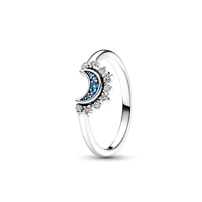 

New 925 Certified Silver Rings Heart Love Arrow Bow Lotus for Women Mother Original Wedding Valentine's Day Ring Jewelry Gift