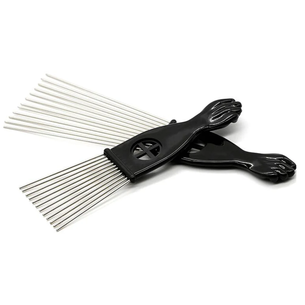 Slick Comb Wide Rake Abnehmbare Wandaufkleber Schwammabdeckung Ohrmuschel Haarbürste Boutique