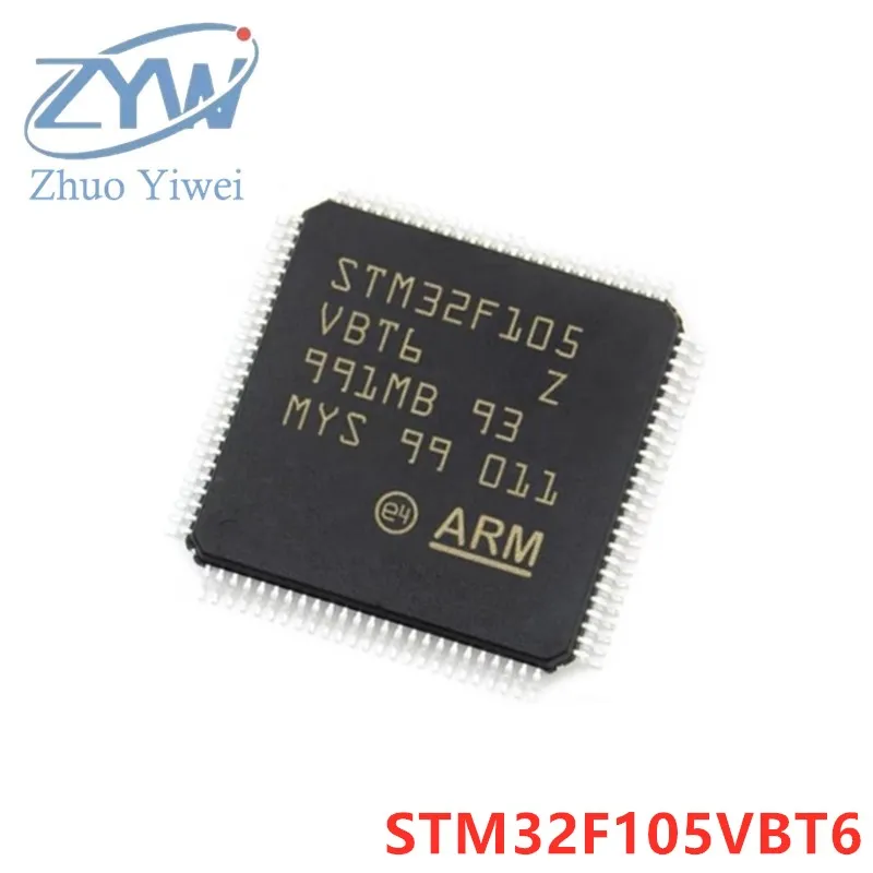 

STM32F105VBT6 LQFP-100 STM32F STM32F105 STM32F105VBT 72 МГц 128 Кб телефон чип 32-битный микроконтроллер MCU новый оригинальный