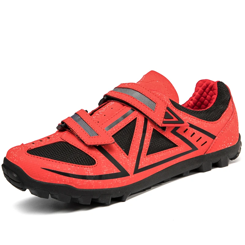 

Summer new mesh breathable versatile sports bike professional cycling shoes unisex lightweight lace free casual riding shoes