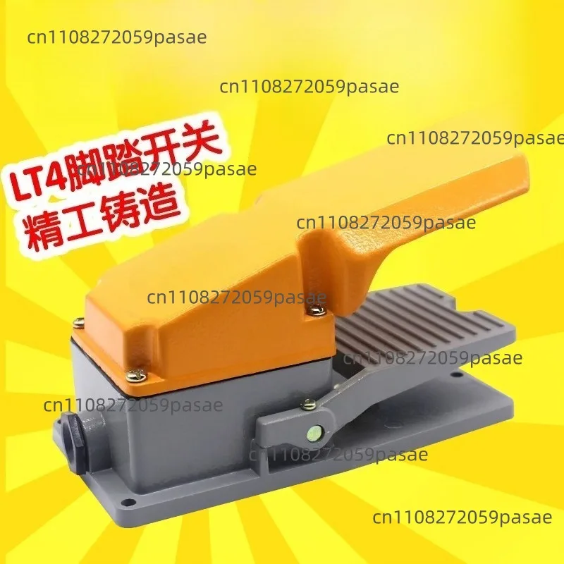 

Ножной переключатель LT4, педальный, в алюминиевом корпусе, для станков с ЧПУ, гидравлических формовочных машин, аксессуары, ножной выключатель