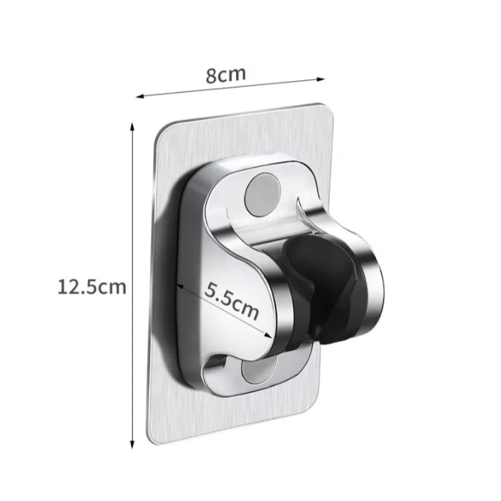 Universal Showerhead Holder Bracket Wall Mounted Punch Free Household Adjustable Shower Self Adhesive Bathroom Accessories