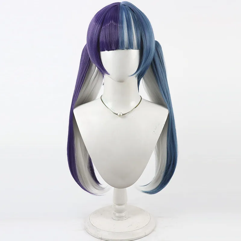 PA5 The Phantom X Kano Ichigo Cosplay Wig Two Tone Stitched Style Synthetic Hair