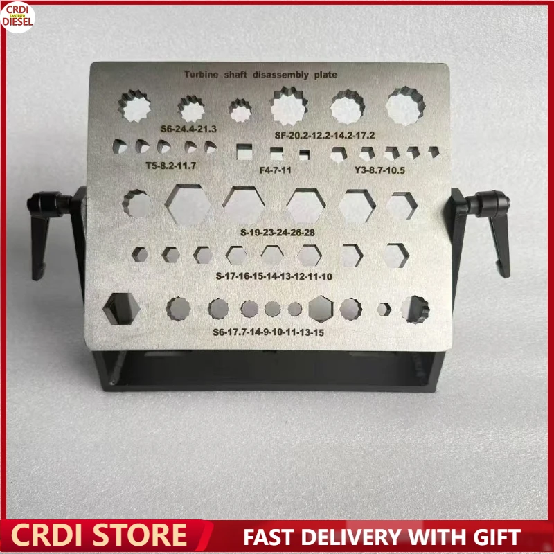 

Maintenance Tool, Turbocharger Main Shaft Tooling Turbocharger Main Shaft Nut 43-in-1 Disassembly Tooling