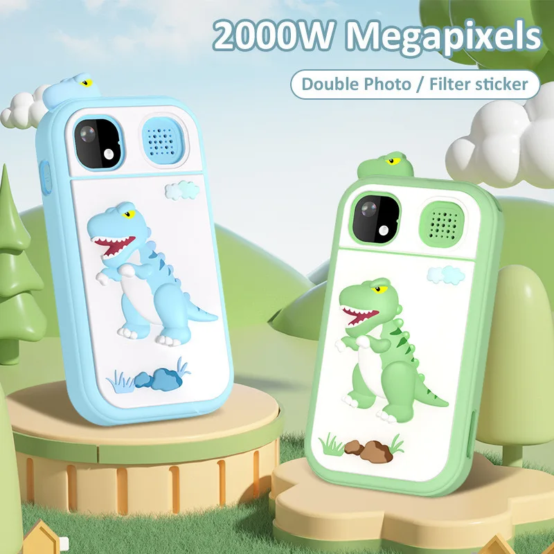 1pcs Kids Multifunction Smart Phone Toys Cartoon Hd Touchscreen Camera Baby Mobile For Girls Boys Children Educational Toy Gifts