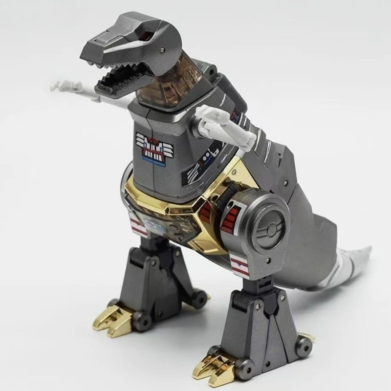 재고 있음 변신 장난감 MINI-09 MINI-09B MINI09-C 메탈릭 공룡 가동 로봇 모델 소형 장난감 선물 컬렉션