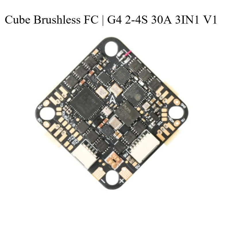 BETAFPV Cube 2-4S 30A AIO Brushless Flight Controller ESC Combo for FPV Drone STM32G473 MCU | 30A Continuous Current
