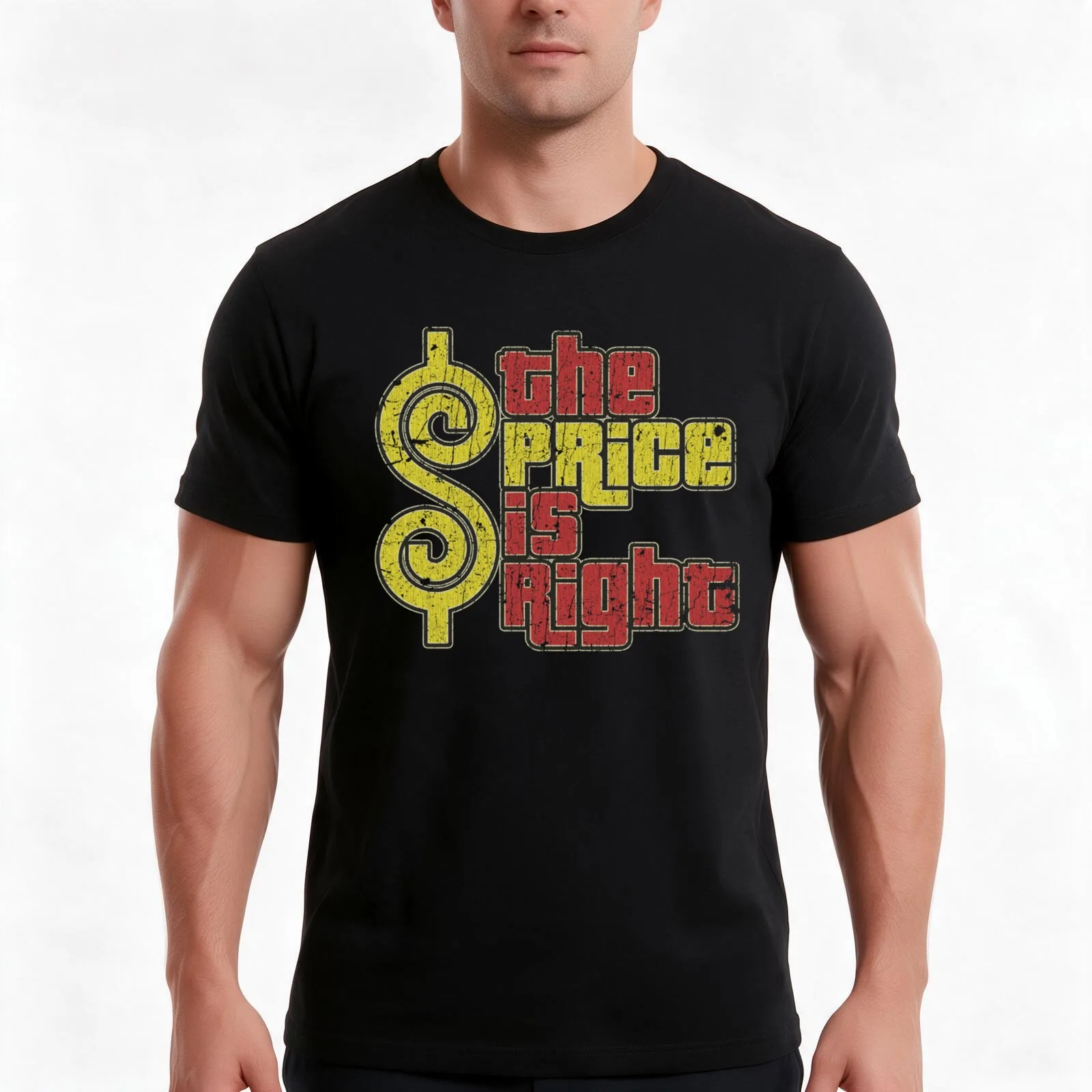The Price Is Right 1956 T-Shirt, Summer Casual Cotton Tee, Oversized Streetwear Tops, Vintage Graphic Print, Unisex Men Women