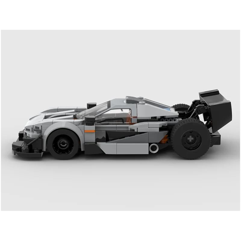 289pcs Car Model MOC Track Super Speed ​​Sports Car Creative Educational Building Block Gift for Children
