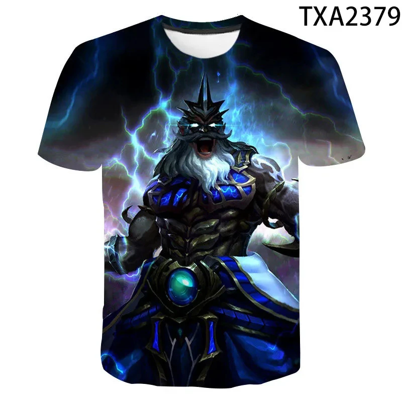 Game Dota 2 T-shirts 3D Print Men Women Short sleeve O-neck Tshirts Hip Hop streetwear Casual Top Unisex clothing