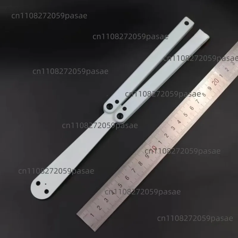 All-plastic POM Construction Durable and Portable Butterfly Knife Practice Blade (unsharpened)