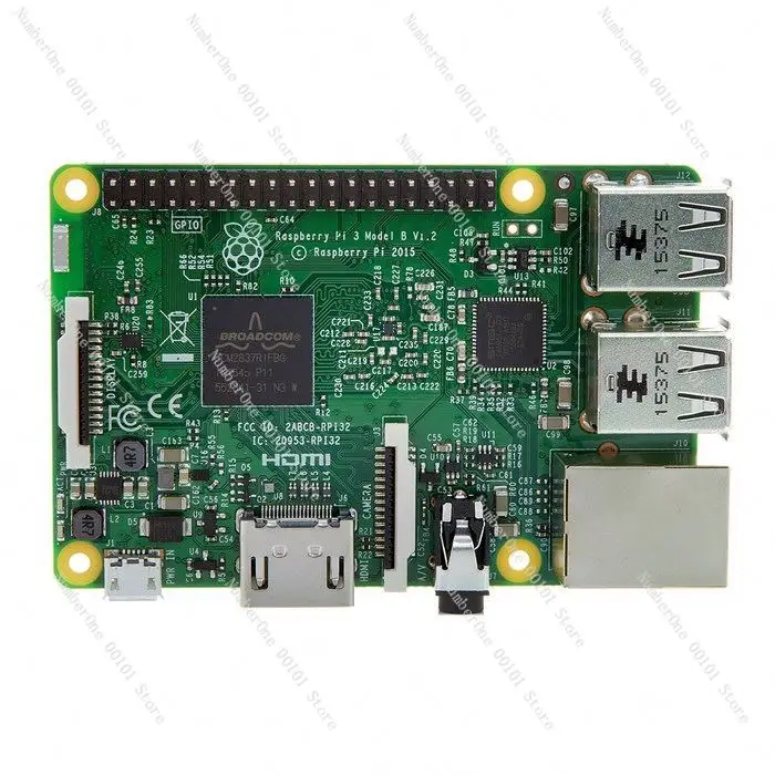 

Original raspberry leather 3b-type development board electronic components