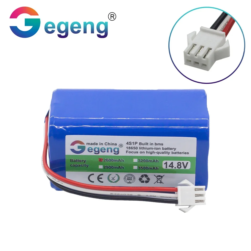 Gegeng 14,8 V 14,4 V 2600mAh/3200mAh батарея для Neatsvor V392,Deik MT820,KONKA KC-V1 HYUNDAI QC-XC3732 Cleaner NEATSVOR robot Gegeng 14,8 V 14,4 V 2600mAh/3200mAh батарея для Neatsvor V392,Deik MT820,KONKA KC-V1 HYUNDAI QC-XC3732 Cleaner NEATSVOR robot