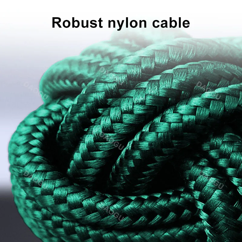 6A 120W 100W 66W Fast Charging Usb Cable Type C Cord for Huawei Honor Xiaomi Green Color Fast Charge Type C Cable 1m 2m 3m 0.5m