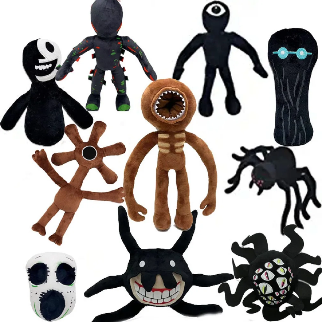 

HOT The New Roblo Doors Figure Escape The Door Game Peripheral Two-dimensional Digital Monster Plush Toy Doll Best Birthday Gift